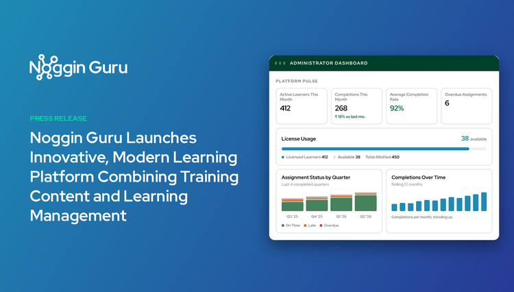 Noggin Guru Launches Innovative, Modern Learning Platform Combining Training Content and Learning Management